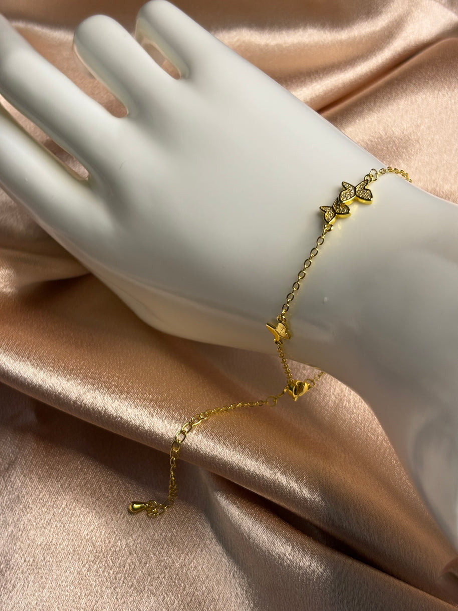 Bracelet Papillons De Lumière - Sani Jewelry