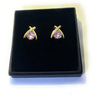 Boucles d'Oreilles Roses Mystiques - Sani Jewelry