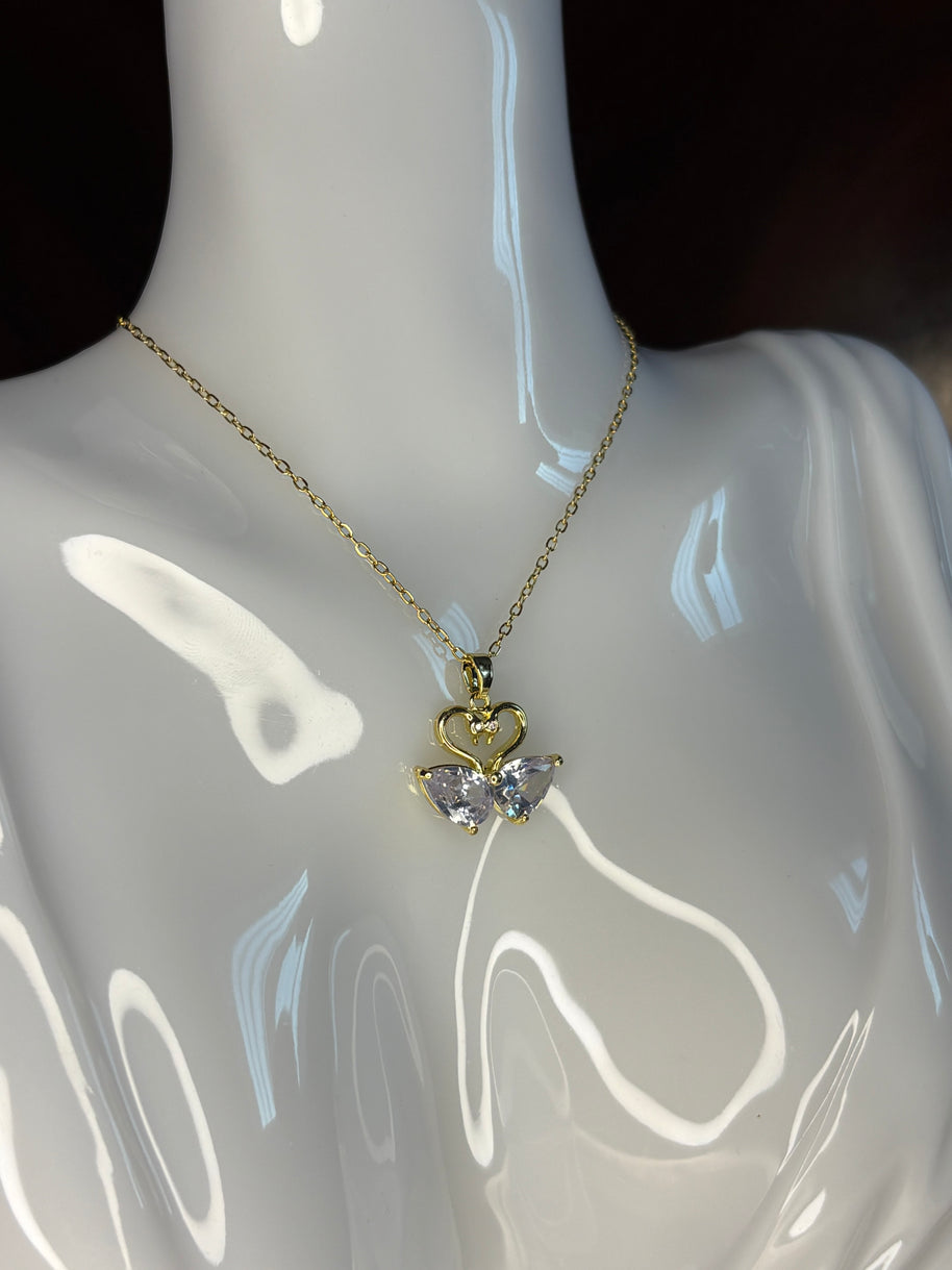 Collier Duo d'Oies Amoureuses - Sani Jewelry