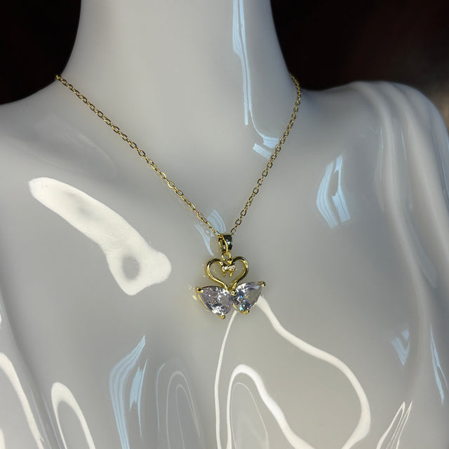 Collier Duo d'Oies Amoureuses - Sani Jewelry