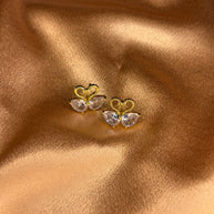 Boucles d'Oreilles Duo d'Oies Amoureuses - Sani Jewelry