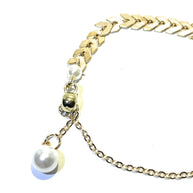 Bracelet Chevrons Nacrés - Sani Jewelry