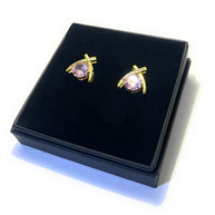 Boucles d'Oreilles Roses Mystiques - Sani Jewelry