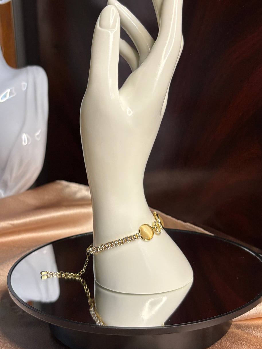 Bracelet Lune Cristalline - Sani Jewelry
