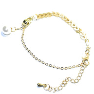 Bracelet Chevrons Nacrés - Sani Jewelry