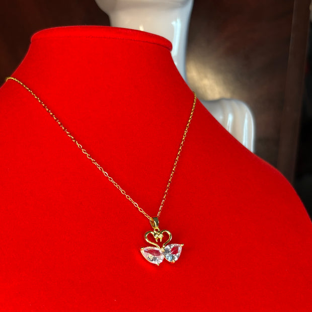 Collier Duo d'Oies Amoureuses - Sani Jewelry