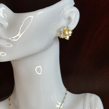 Boucles d'Oreilles Fleur De Givre - Sani Jewelry