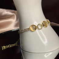 Bracelet Lune Cristalline - Sani Jewelry