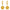 Boucles d'Oreilles Fleur D'Or Glozzo