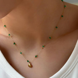 Collier Coquillage Doré