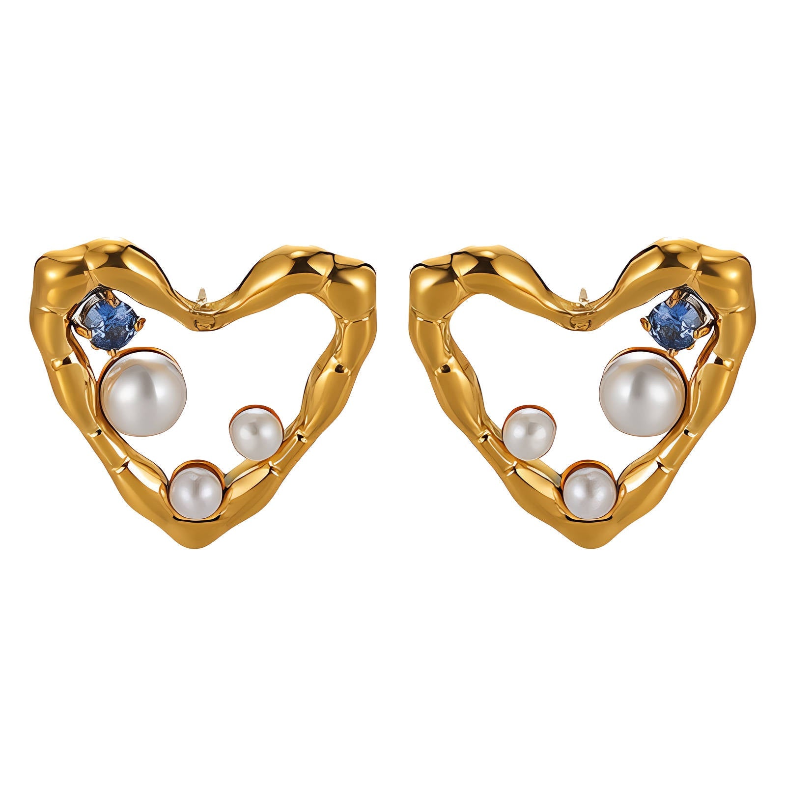 Boucles d'Oreilles Trésor Doré Glozzo