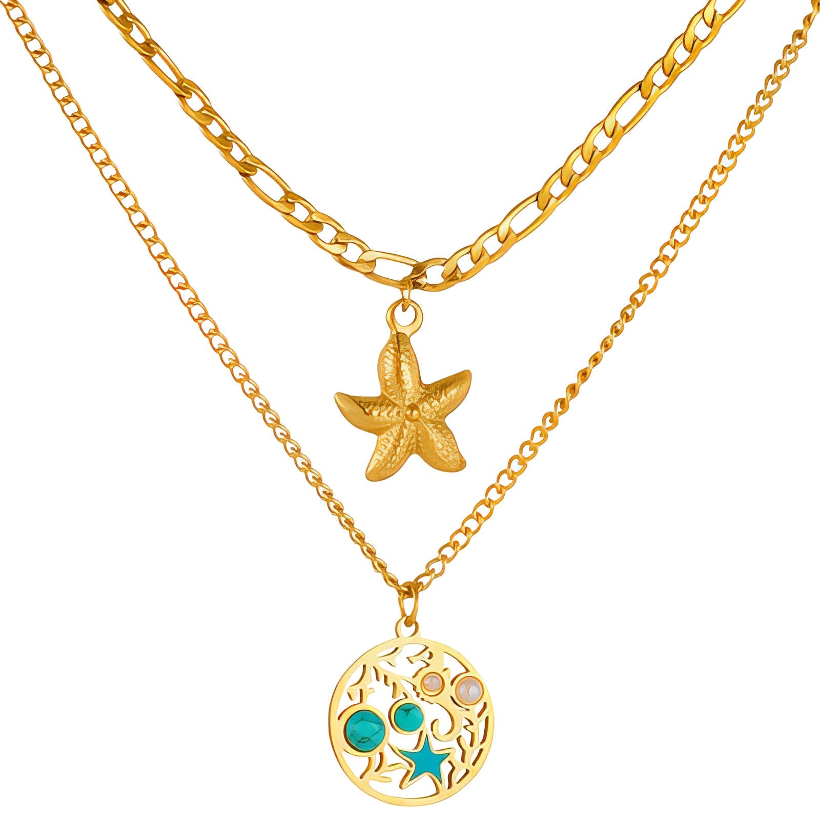 Collier Rivage Doré Glozzo