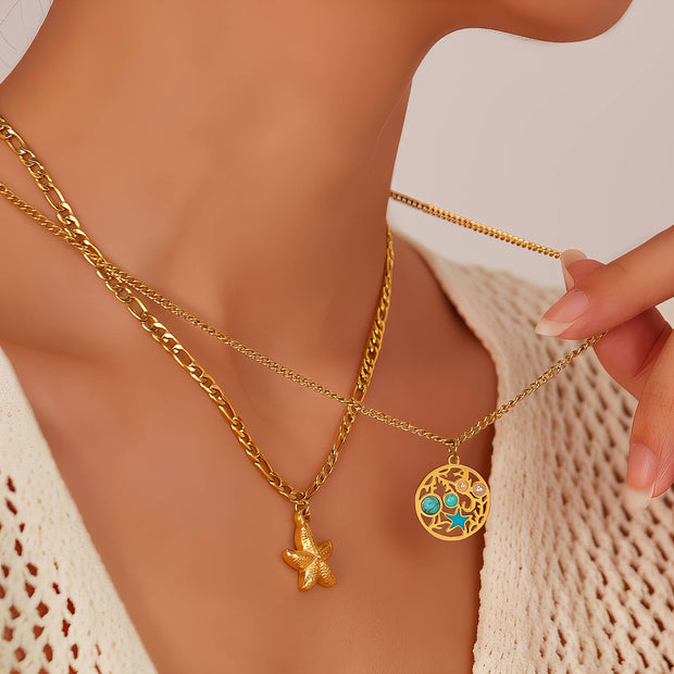 Collier Rivage Doré Glozzo