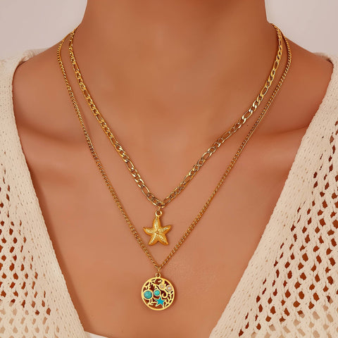 Collier Rivage Doré Glozzo