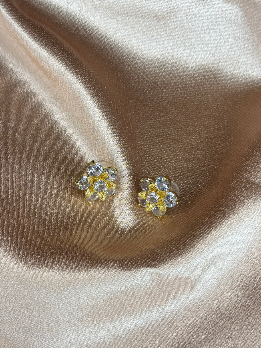 Boucles d'Oreilles Fleur De Givre - Sani Jewelry