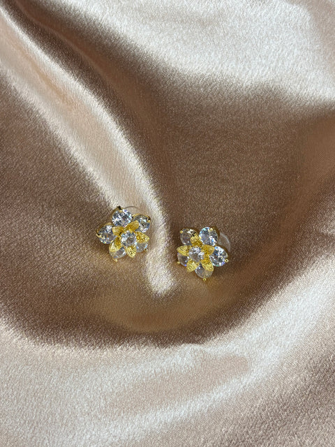 Boucles d'Oreilles Fleur De Givre - Sani Jewelry