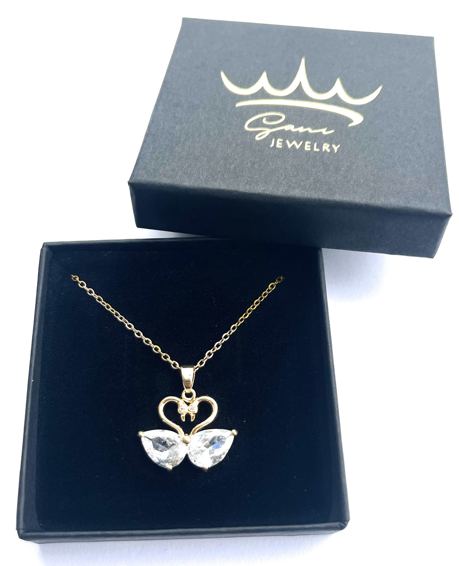 Collier Duo d'Oies Amoureuses - Sani Jewelry