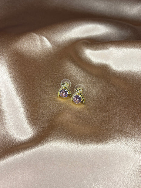 Boucles d'Oreilles Roses Mystiques - Sani Jewelry