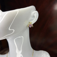 Boucles d'Oreilles Roses Mystiques - Sani Jewelry