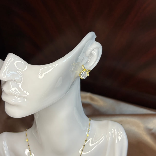 Boucles d'Oreilles Rosées Du Matin - Sani Jewelry