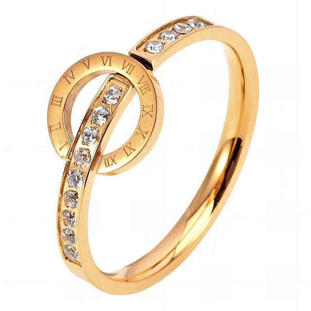 Bague Double Anneaux Glozzo