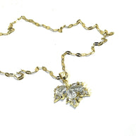 Collier Feuille De Cristal - Sani Jewelry