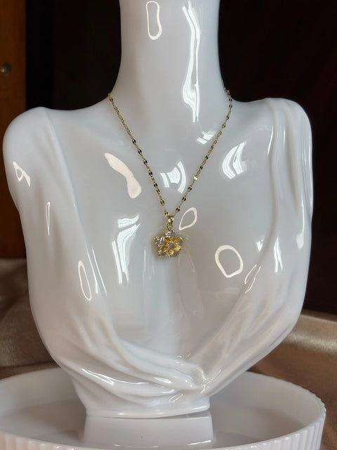 Collier Fleur De Givre - Sani Jewelry