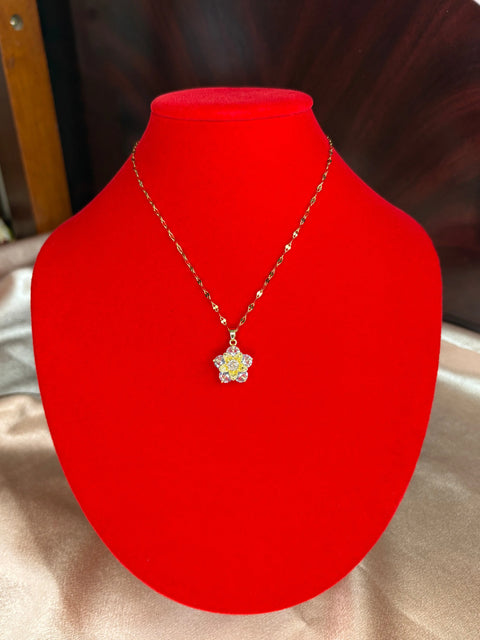 Collier Fleur De Givre - Sani Jewelry