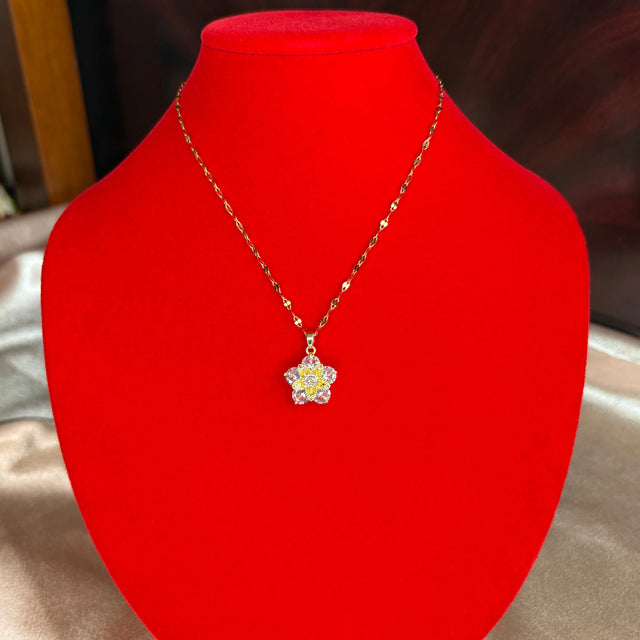 Collier Fleur De Givre - Sani Jewelry