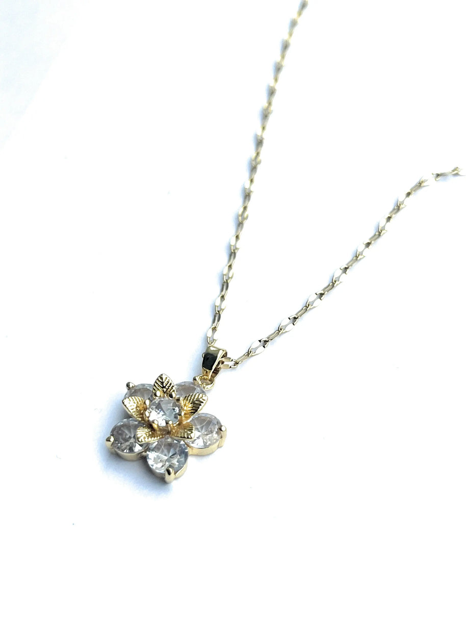 Collier Fleur De Givre - Sani Jewelry