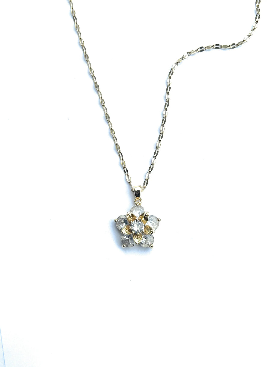 Collier Fleur De Givre - Sani Jewelry