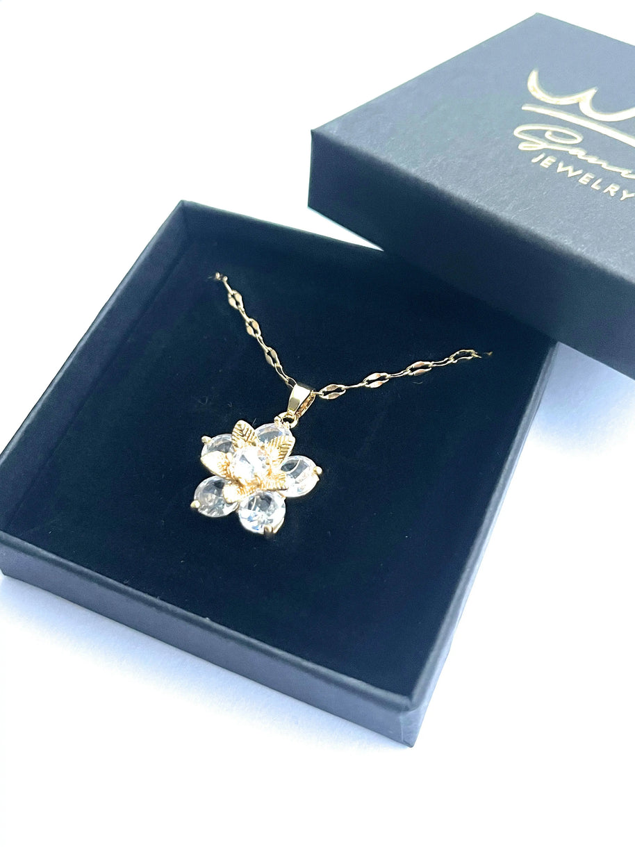 Collier Fleur De Givre - Sani Jewelry