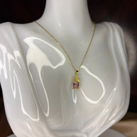 Collier Fleur Rose - Sani Jewelry