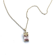 Collier Fleur Rose - Sani Jewelry