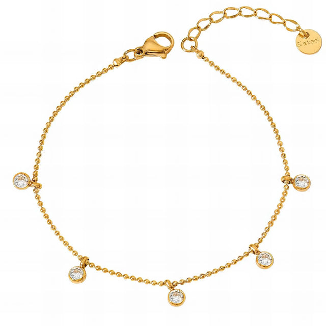 Collier Lune Cristalline Glozzo