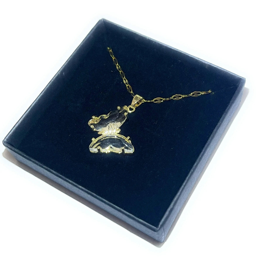 Collier Papillon Cristallin - Sani Jewelry