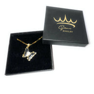 Collier Papillon Cristallin - Sani Jewelry