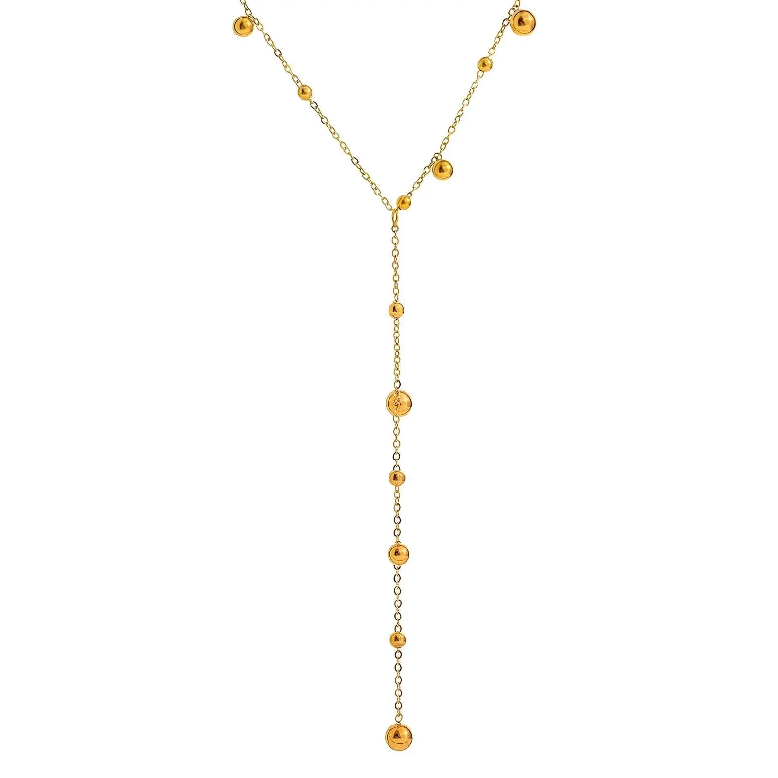 Collier V Sphères Glozzo