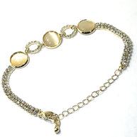Bracelet Lune Cristalline - Sani Jewelry