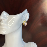 Boucles d'Oreilles Luna Rose - Sani Jewelry