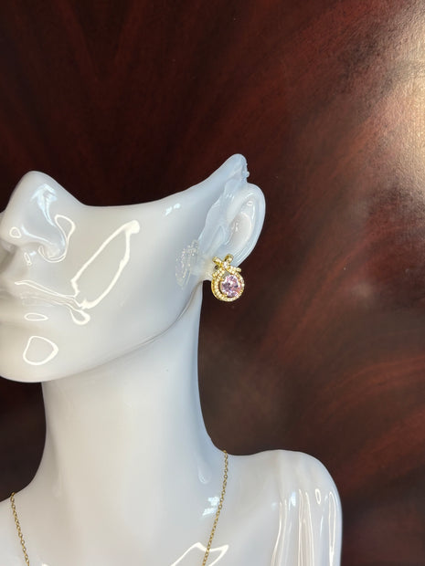 Boucles d'Oreilles Luna Rose - Sani Jewelry