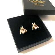 Boucles d'Oreilles Roses Mystiques - Sani Jewelry