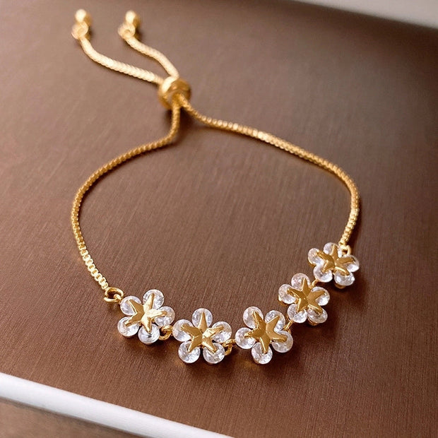 Bracelet Fleurs De Cristal - Sani Jewelry