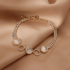 Bracelet Lune Cristalline - Sani Jewelry