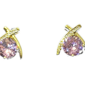 Boucles d'Oreilles Roses Mystiques - Sani Jewelry